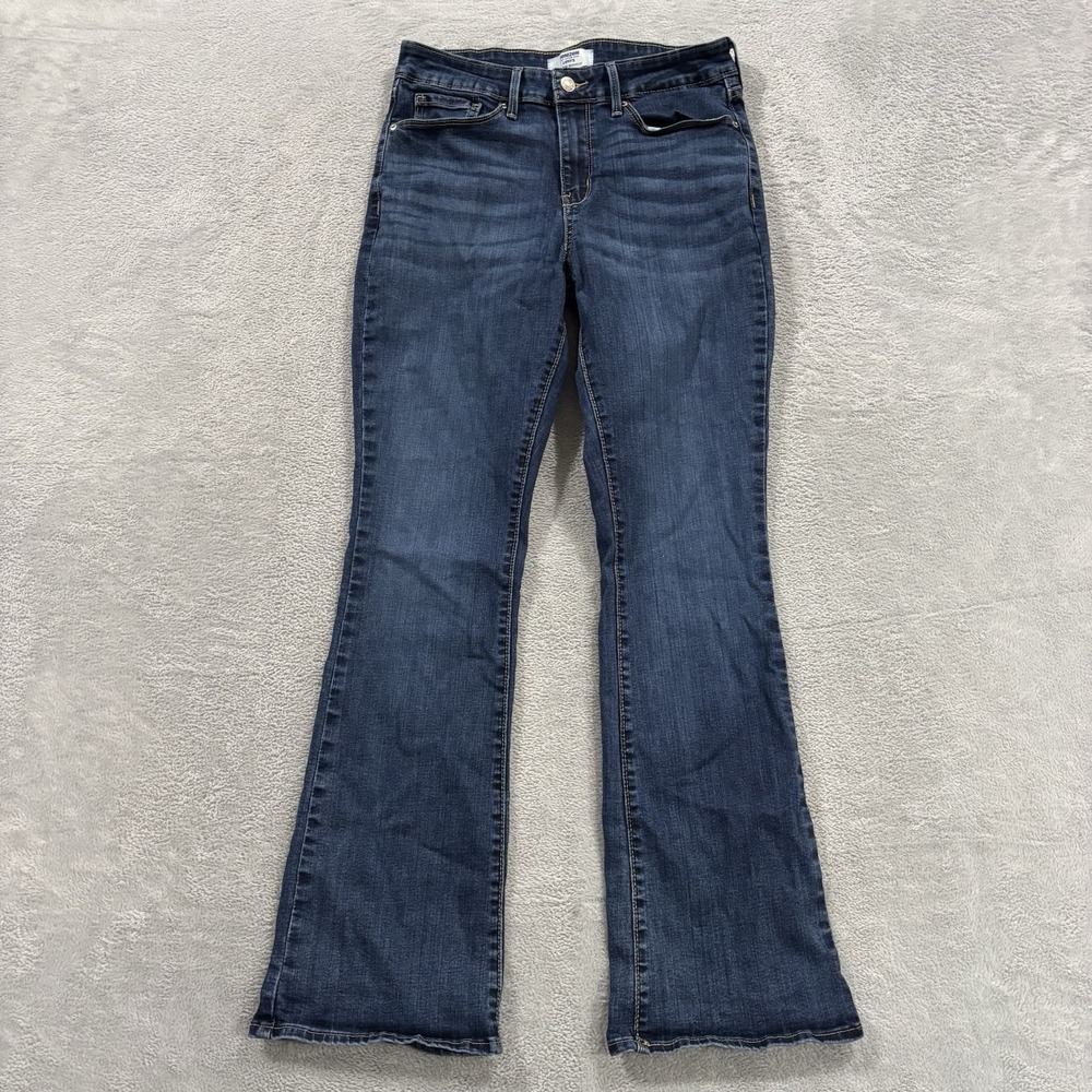 Levi's Denizen Jeans Women's 10M 30x30* Midrise Bootcut Blue Denim Whiskers